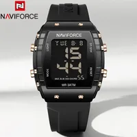 NAVIFORCE Digital Watch Men Military Sport Chronograph Wristwatch Date Week Alarm Waterproof Original Male Electronic Clock 7102