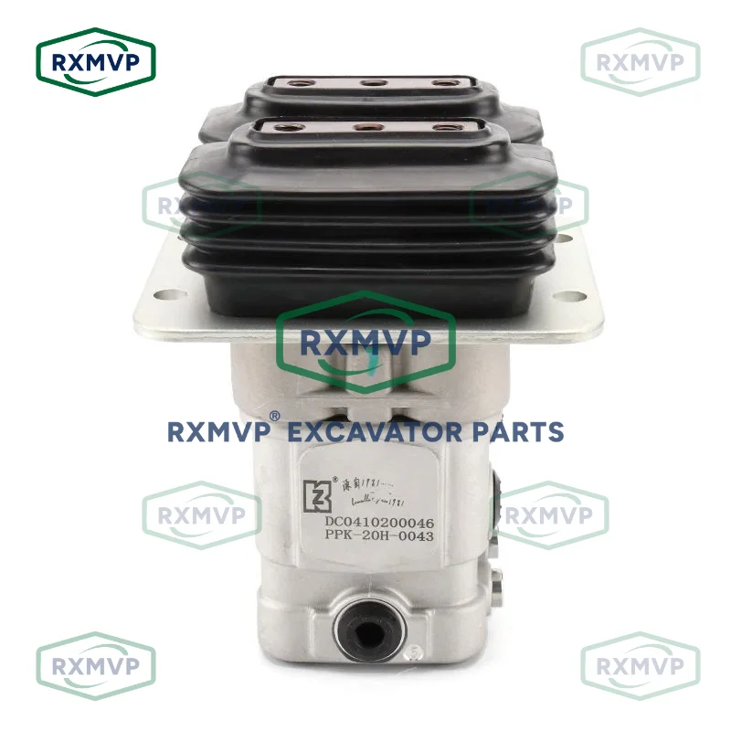 High Quality Operated Control Valve Pilot Foot Pedal Valve 60170604 PVD8PC6008 For Kawasaki SANY SY215C9 Excavator Spare Parts