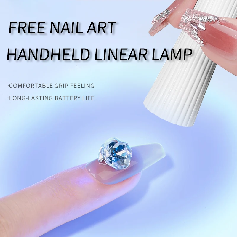 Pin Cure Lamp UV LED Nagelmanicure Drogen Gellamp Zaklamp voor nagels Oplaadbare draagbare benodigdheden Flash Cure Ultraviolet
