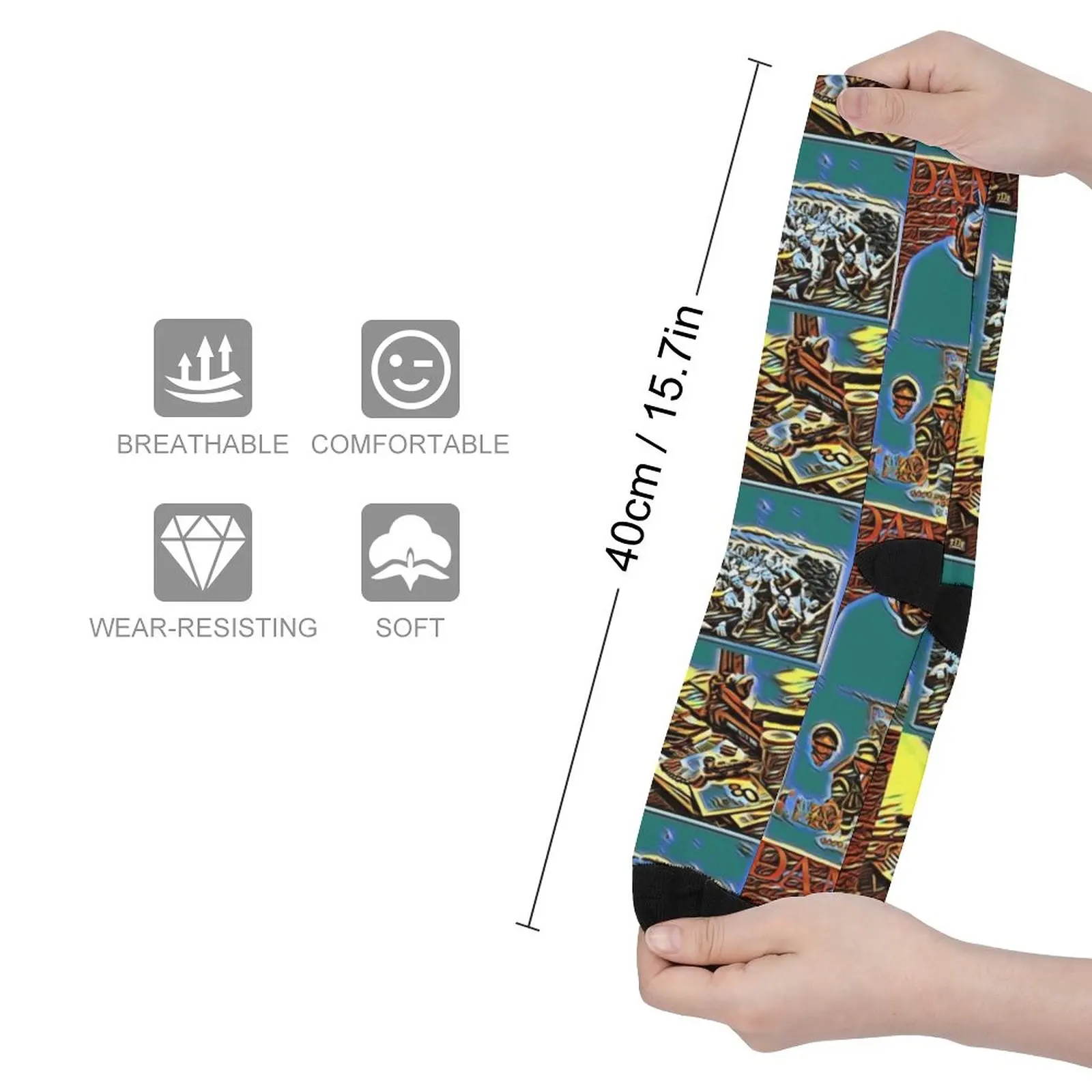 Kendrick Lamar Album Covers Van Gogh Socks Womens socks Women's compression sock kids socks