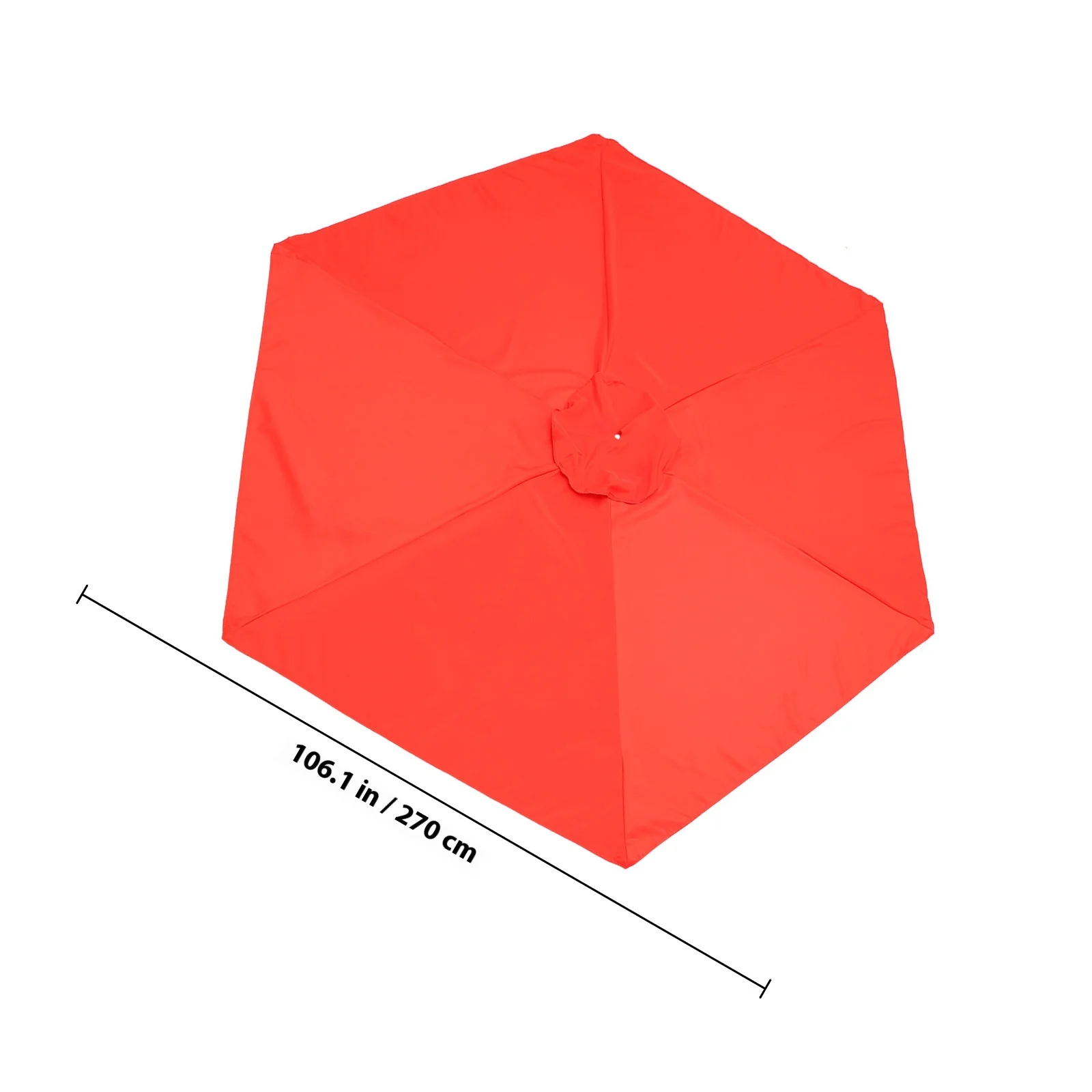 مظلة بديلة من البوليستر للفناء، مظلة بديلة مقاومة للشمس ومضادة للمطر، قماش بديل لساحة الحديقة