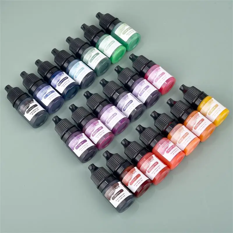 Epoxy Resin Pigment Kits Set Liquid Colorant Dye DIY UV Epoxy Resin Mold Jewelry Making Accessories Dye Pigment Sets - Image 5