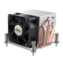 2U Server CPU Cooler 4 Copper Heatpipe CPU Radiator Heat Sink Cooling Fan PWM Support Intel LGA 1151/2011,AMD AM4
