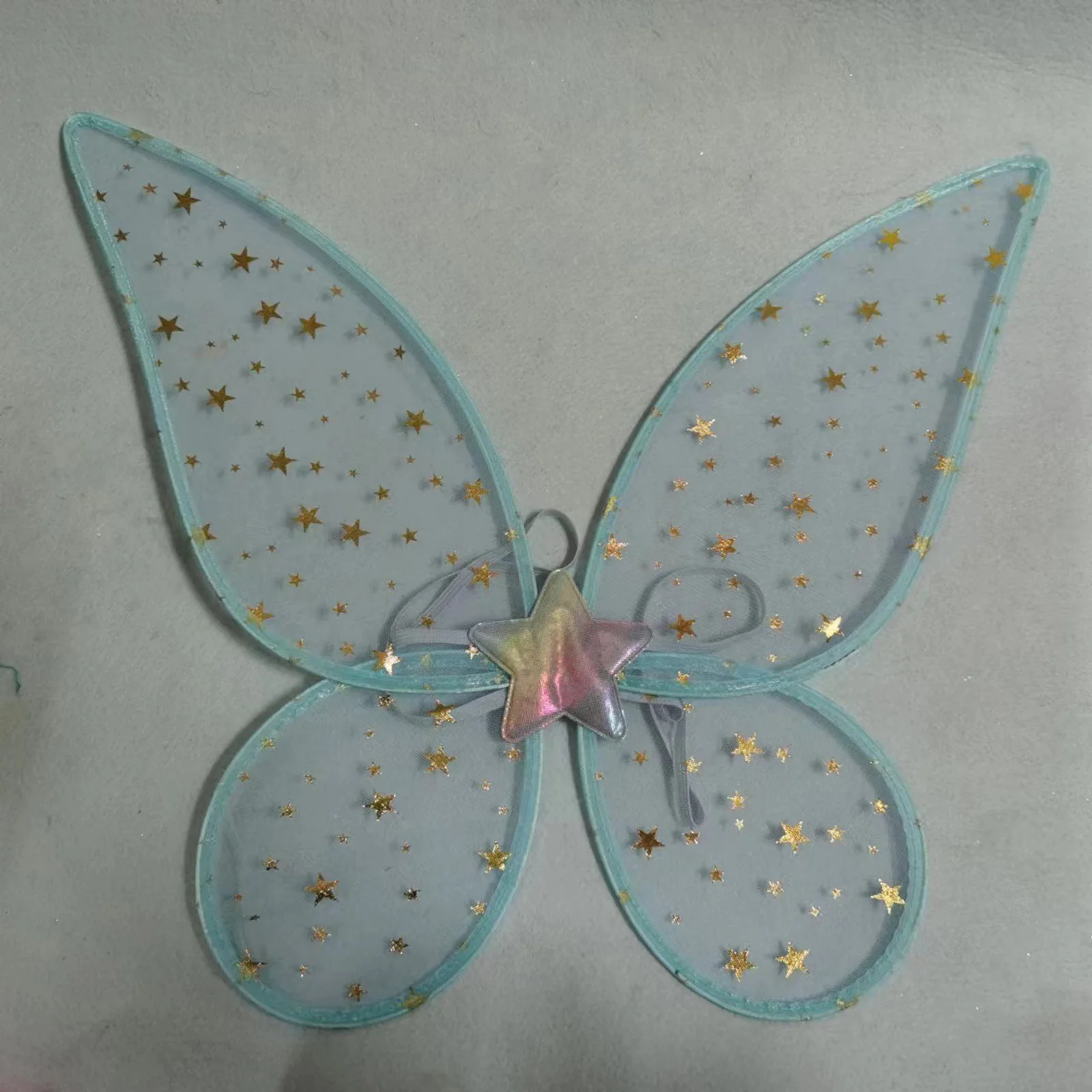 Alas de mariposa de hadas, alas de Ángel para Cosplay con cómodas correas elásticas, accesorios de vestir para Halloween y Carnaval, niños y mujeres