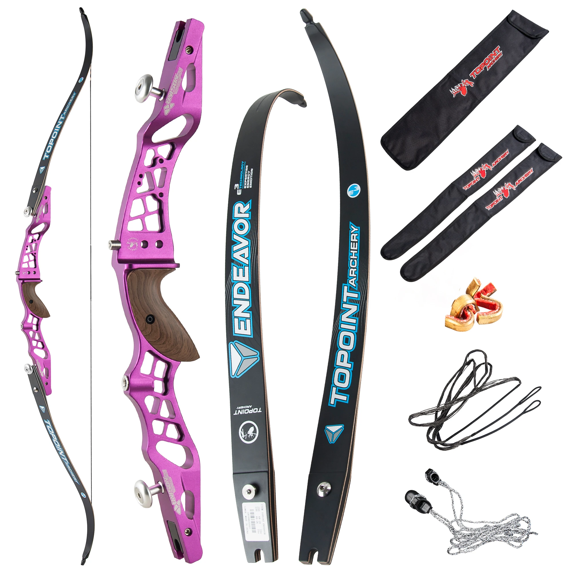 

Archery Recurve Bow Riser UNISON 21 CNC Aluminum 6061 All ILF Recurve Archery Bow And Arrow Packages