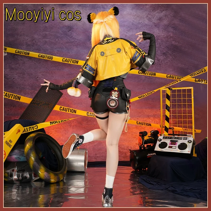 В наличии Zenless Zone Zero ZZZ Новый Ju Fufu Косплей Костюм Хэллоуин Рождество Ролевая вечеринка Комикс S-XL РАЗМЕР 3D оружие