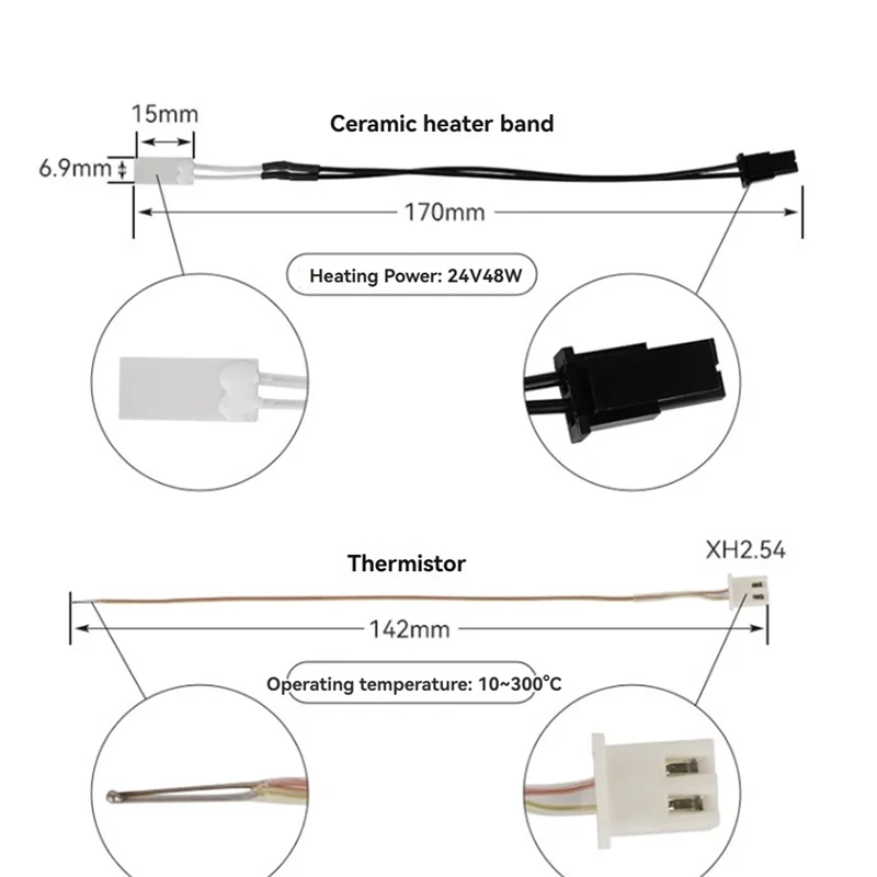 

Обновленное закаленное сопло Hotend AED7-0,4 мм для 3D-принтера Qidi X Plus 3/X Max3, поддержка расходных материалов PLA/ABS/PETG/TPU/PP/PEI