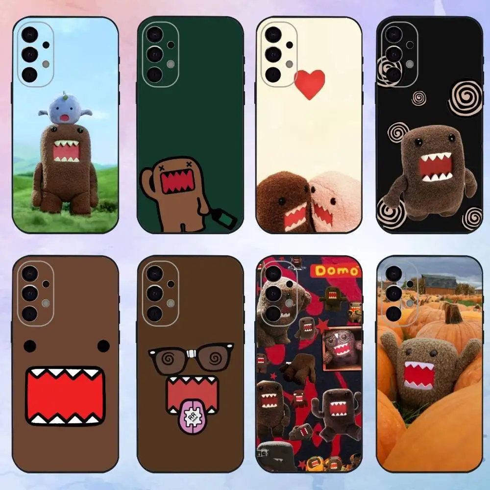 

Cute D-DOMO-KUN Art Phone Case For Samsung S25,S24,S21,S22,S23,S30,Ultra,S20,Plus,Fe,Lite,Note,10,9,5G Black Cover