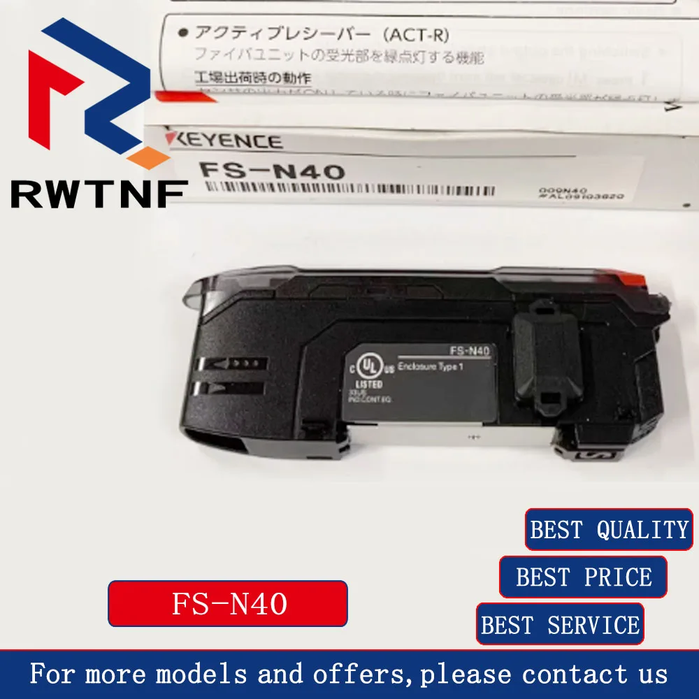 

Brand New Genuine FS-N40 KEYENCE digital fiber amplifier sensor, stock