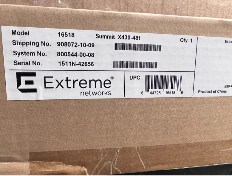 Extreme Networks X430-24p, swi - Layer 3 Switch 24 Port Sfp avaliação e preço