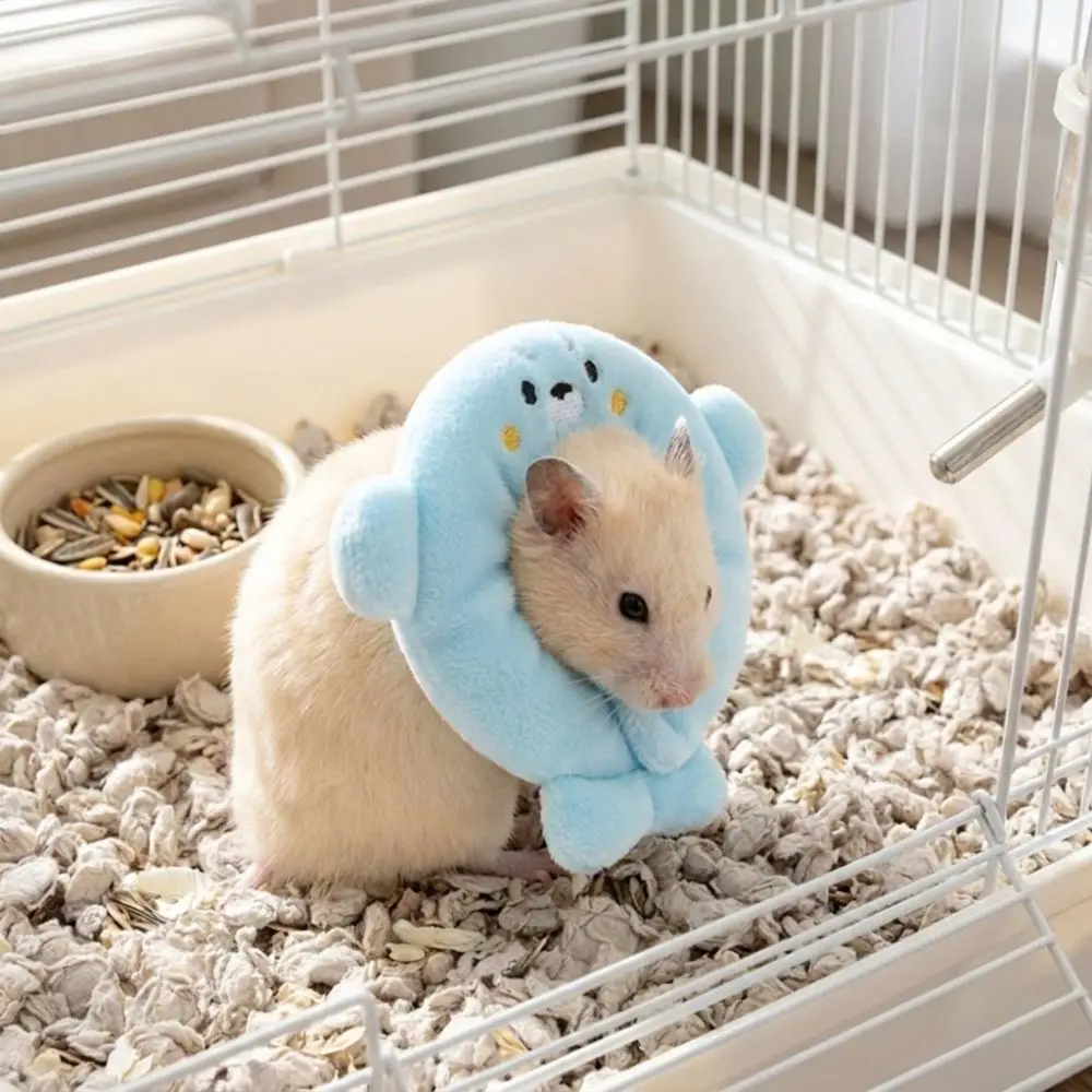 Soft Pet Elizabethan Collar Adjustable Breathable Parrot Recovery Cone Anti-Bite Skin-Friendly Anti Lick Recovery Collar