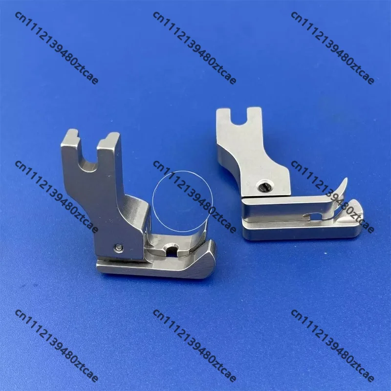 Industrial Flat Sew Machine High Low Edge Foot  Size For Shirt Cuff Sleeve Hemming Aftermarket Accessory