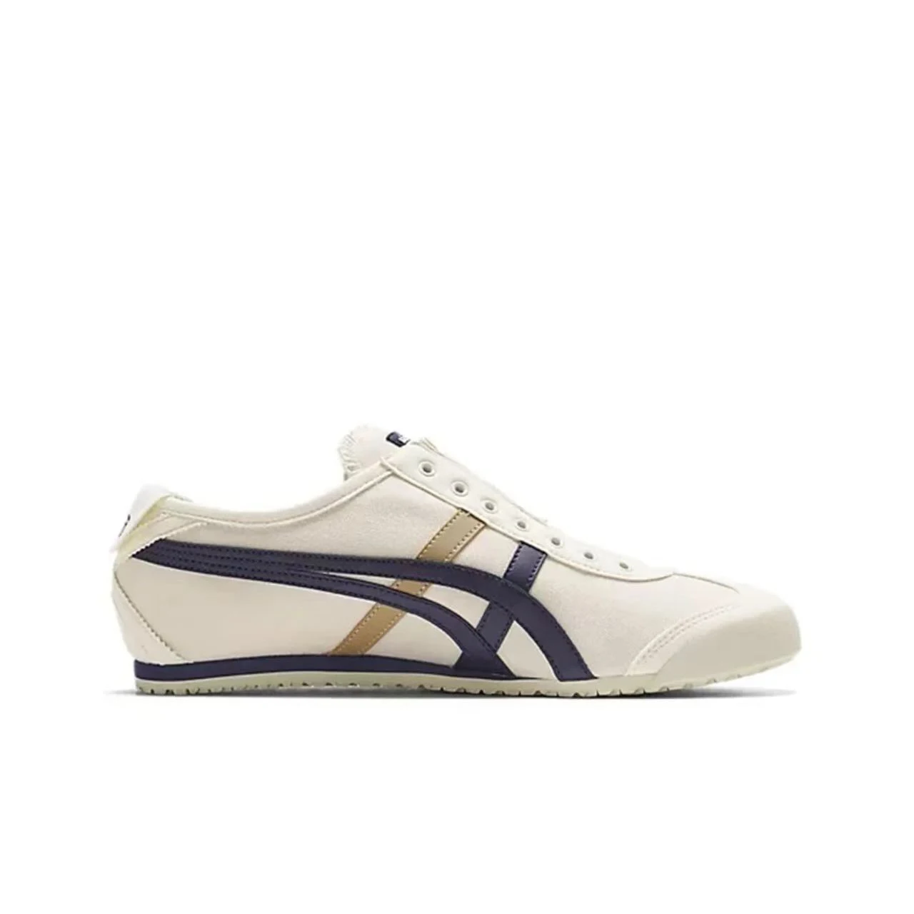 Asics Onitsuka Tiger MEXICO 66 Running Shoes Women Men Retro Sneaker Lightweight White Blue Yellow