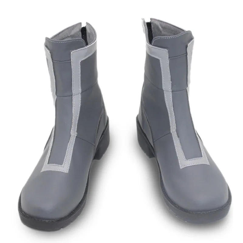 Motoko Kusanagi 코스프레 신발 PU 가죽 신발 할로윈 파티 부츠 애니메이션 액세서리 코스프레 소품 맞춤 제작