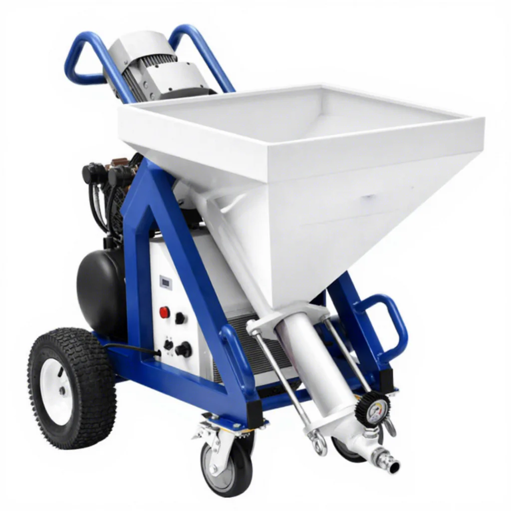 Professional Brushless Electric High-Pressure Spray G un Waterproof Coating For Real Stone Paint Cement Mortar Spraying Machine