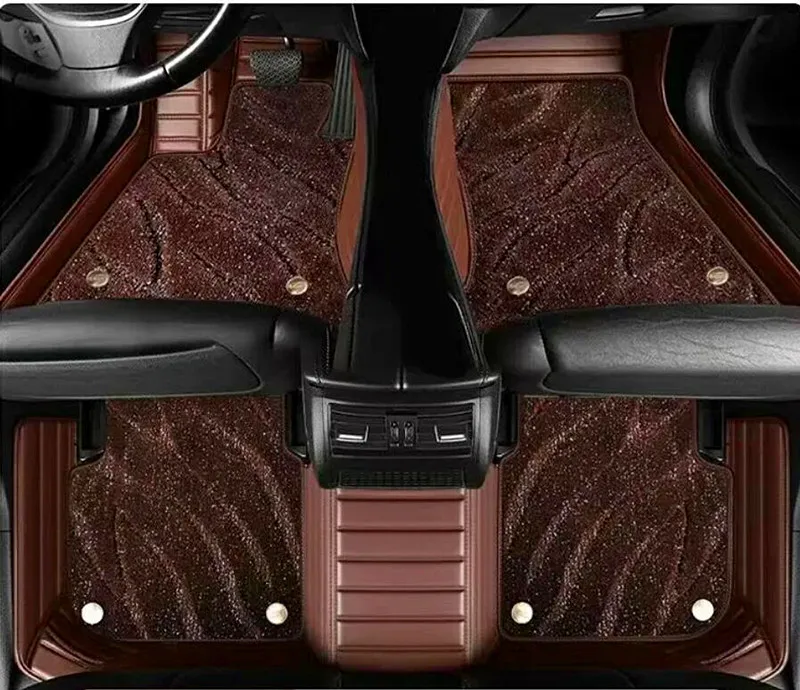 

Custom special car floor mats for Toyota Tundra 2026-2022 good quality rugs waterproof double layers carpets