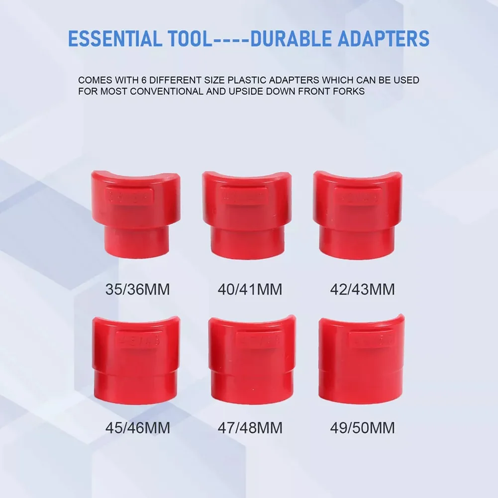 오토바이 자전거 포크 도장 설치 드라이버 제거 도구 키트, 35mm, 36mm, 40mm, 41mm, 42mm, 43mm, 45mm, 46mm, 47mm, 48mm, 49mm, 50mm, 14 개