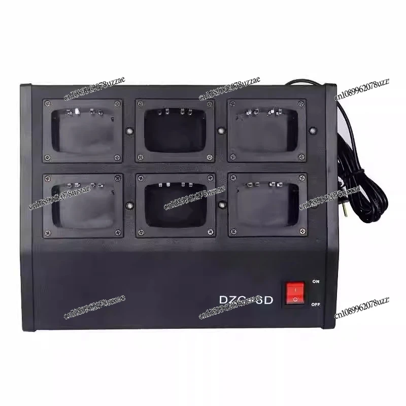 GP328 Charger GP338 PTX760 Multi-channel Charger Multi-charging, Six-channel Charging DZC-6D