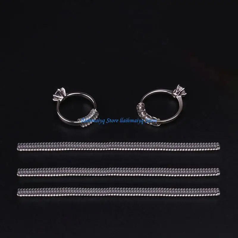 573B 12 Pcs/Set Invisible Ring Reducer Prevent Ring from Loosening & Slipping Off