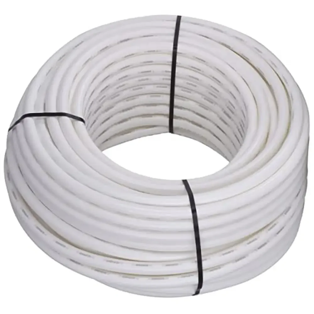 

White PEX-B Flexible Water Tubing Plumbing Pipe 1 Inch x 300 Ft Freeze Resistant Easy Install with Design ASTM Certified