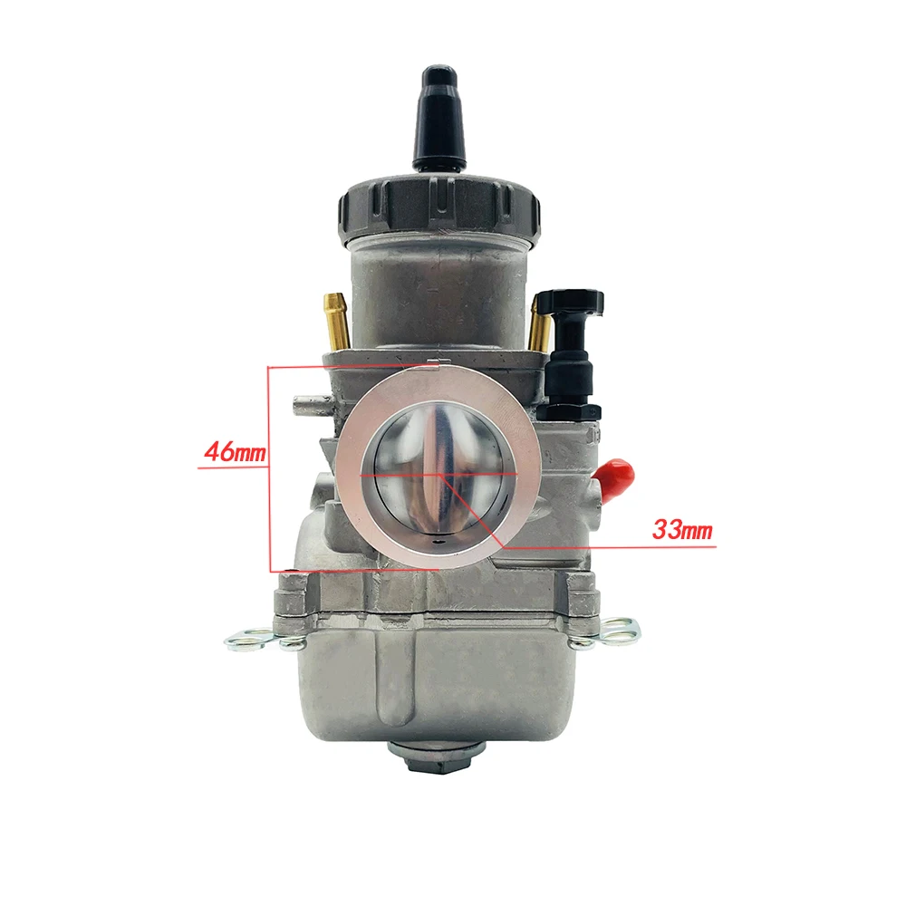 PWK34 34mm Racing Motorcycle Carburetor Fit For Kawasaki KX80 KX85 KX100 KX125 Scooter ATV QUAD BACK COVER Carb