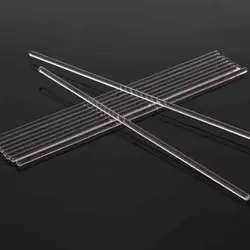 5pcs and 10pcs Lab Borosilicate Glass Stirring Rods 5/7/8/10mm Diameter 100/150/200/300/350/400mm Length agitator Stirrer