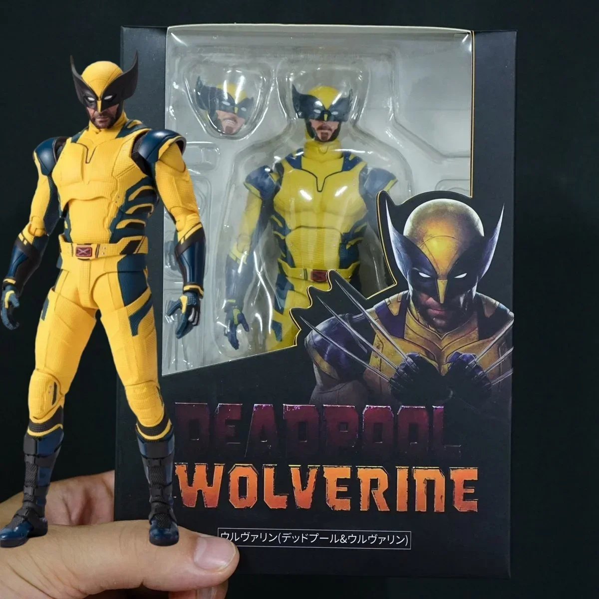 

IN stock Wolverine Action Figure Deadpool Wolverine SHF Model Action Figure Pvc Models Ko Model Decoration Custom Toy