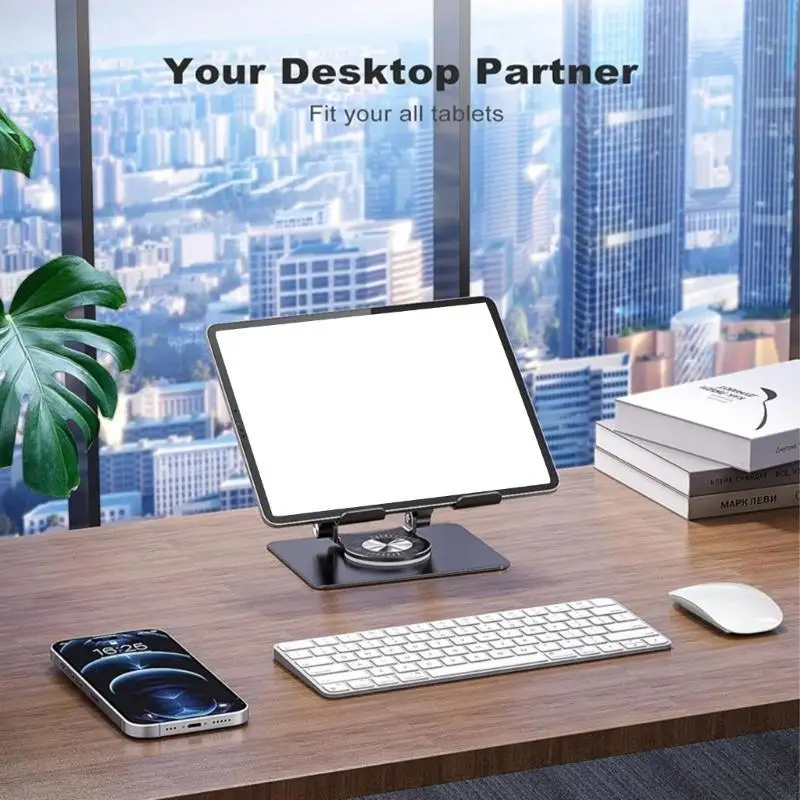 أقراص C90F قوس قوس أقراص قابلة للتعديل قوس قابلة للطي 360 درجة قابلة للدوار سطح المكتب المحمول لجهاز الكمبيوتر المحمول