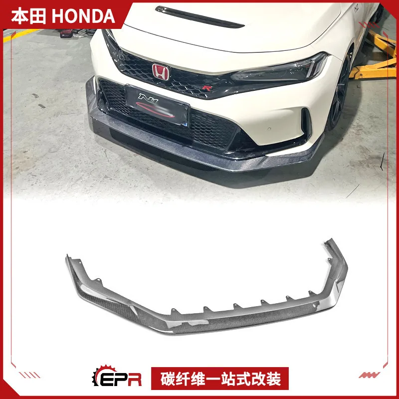 

Подходит для Honda FL5 Type R, модифицированные детали из углеродного волокна, модель EPA, небольшая передняя объемная губа, передняя лопата, подбородок, губа