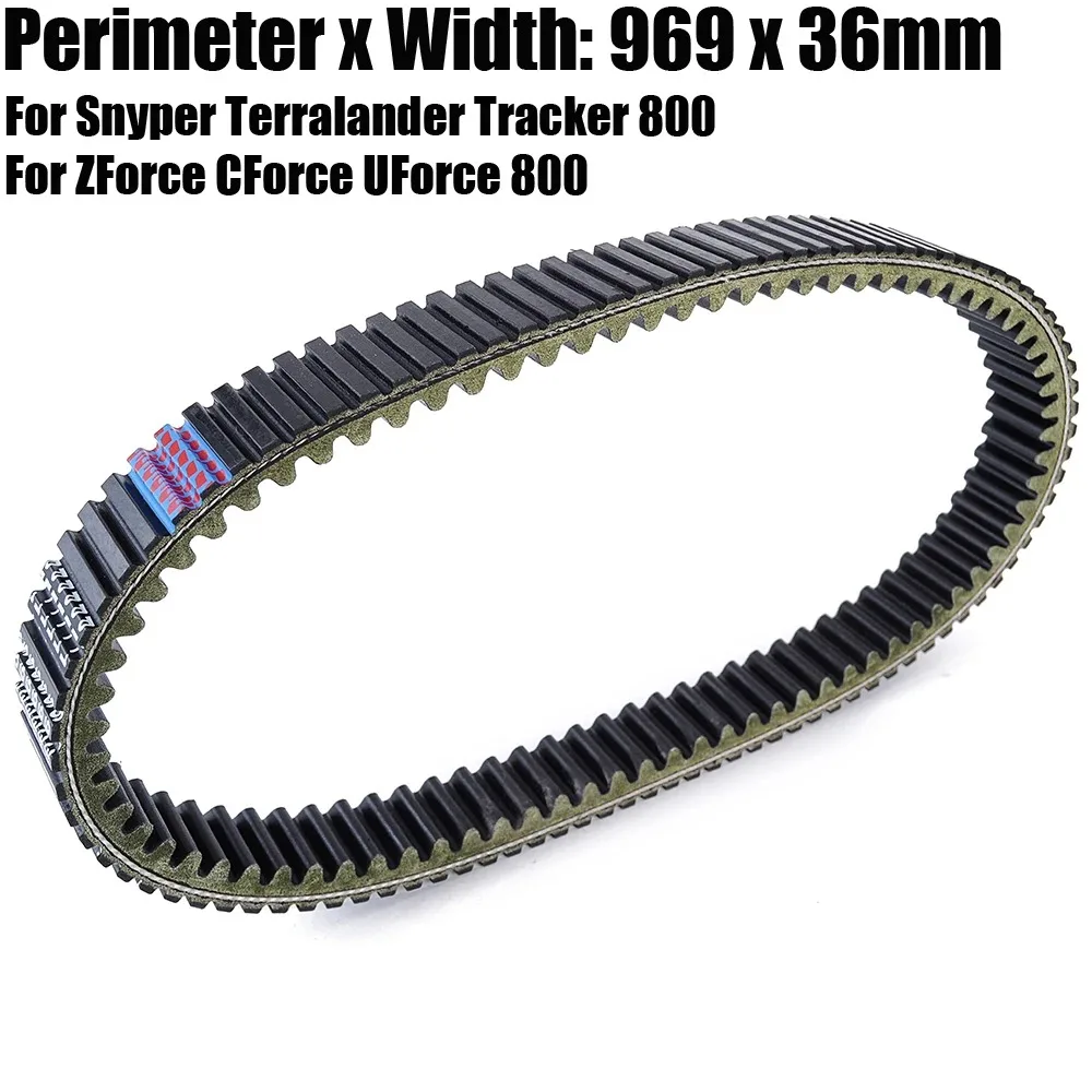 

For CF Moto ZForce CForce UForce ZForce 800 950 1000 Snyper Terralander Tracker For Massimo Warrior 1000 Drive Belt