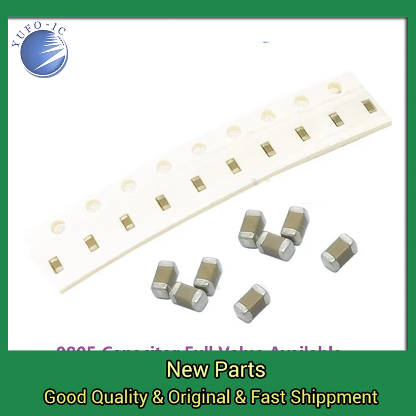 0603 0805 1206 1210 10NF 100nf 0.1UF 1UF 470NF 10UF 22UF 104 SMD Capacitor 50V 22P 33P 47P 100P 220P 330P 470PF 1NF 2.2NF 4.7NF