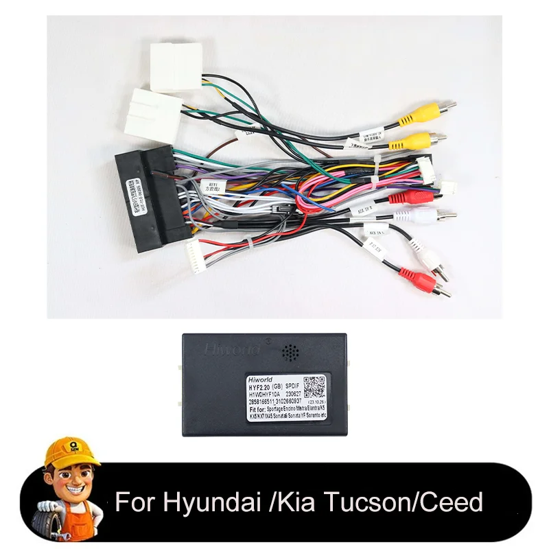 

Новейший блок Canbus Hiworld XP-XB-074+HYF2.20 для Hyundai Android / Kia Carnival / Ceed (автозапчасти)