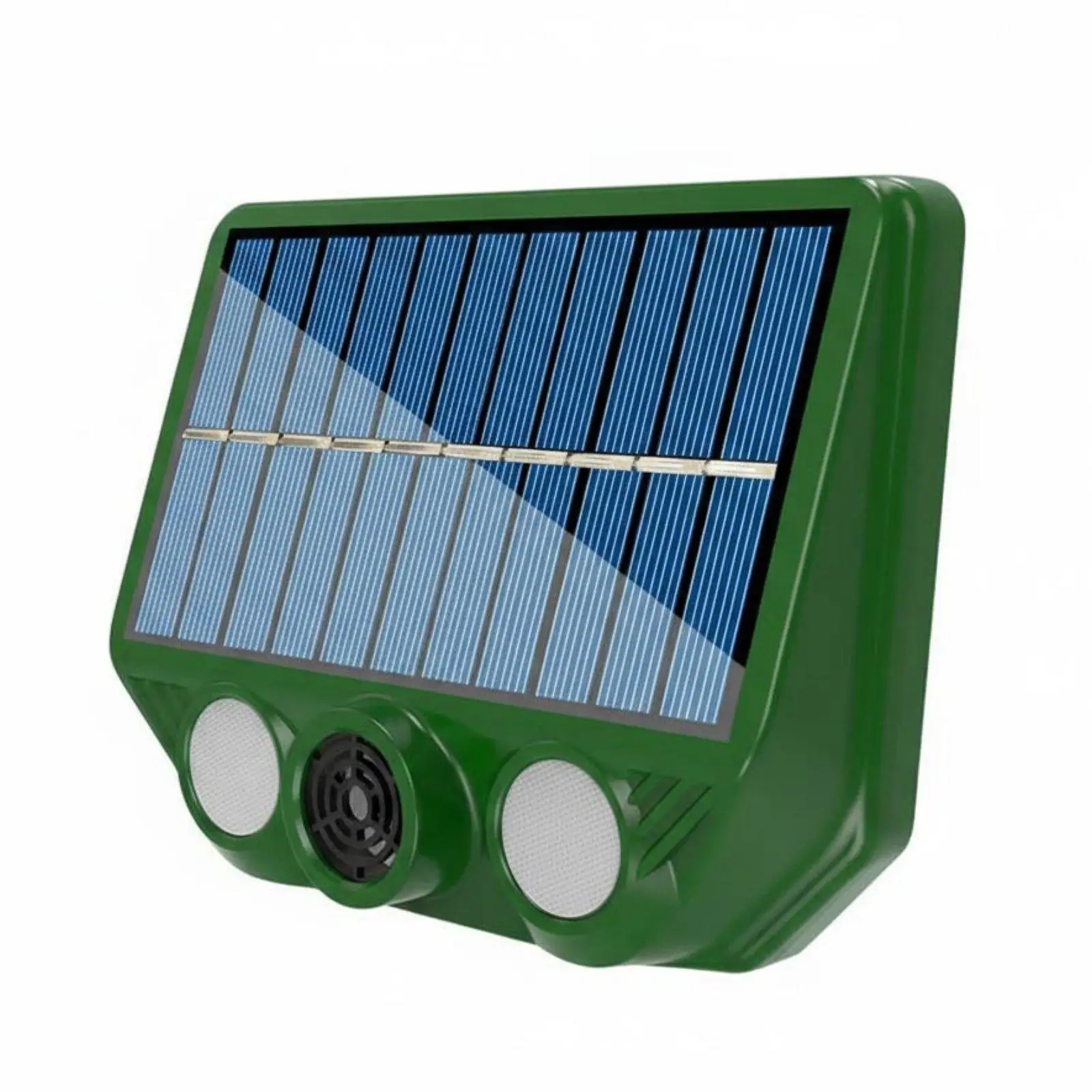 Solar Ultrasonic Animal Repellent Waterproof ABS Device Garden Lawn Patio Protector for Cats Dogs Birds Rodents