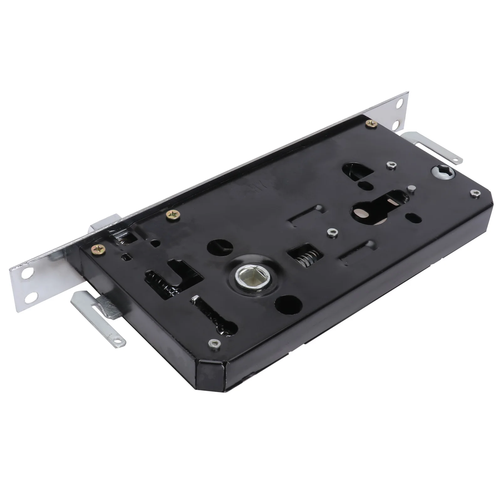 

1pc Iron Alloy Anti-Theft Lock Body Durable Security Door Lock Single Double Live Function For Home Security Door Body Hardware