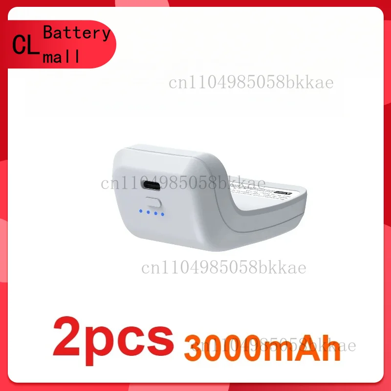 

2pcs for Sony PS5 DualSense/PS5 Elite Wireless Gamepad Gaming Accessories 3000mAh External Battery Pack