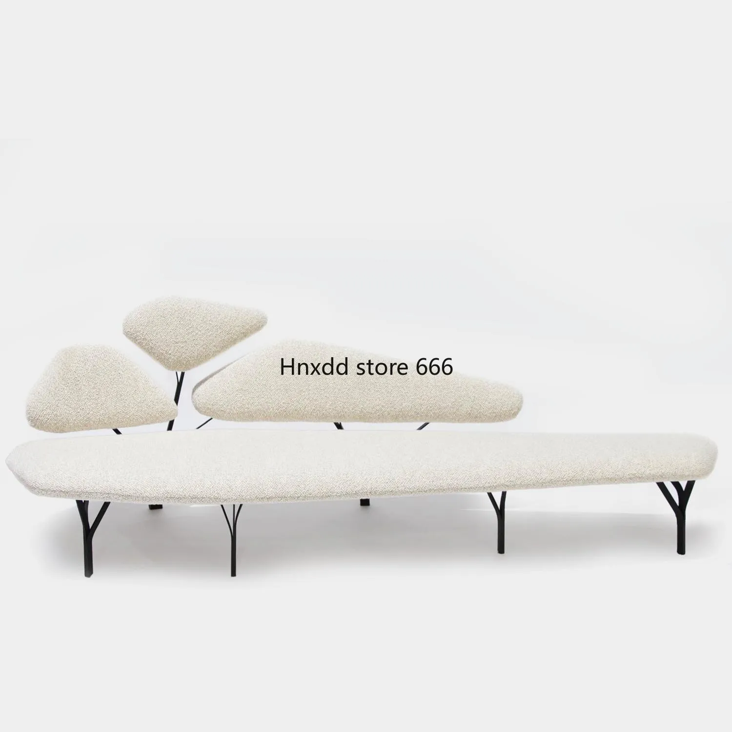 Three-pronged leaf modeling sofa personalized freehand branch special-shaped sofa chair