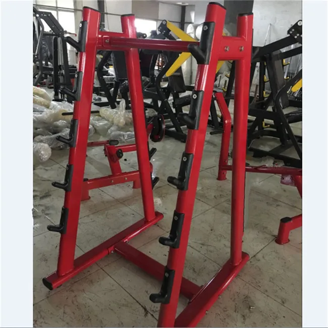 تصميم جديد بالجملة أجهزة لياقة بدنية قوة التدريب أدوات الصالة الرياضية الثابتة الحديد رف الصالة الرياضية الحديد الرف #4