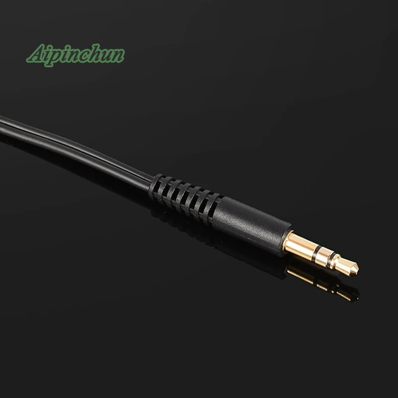 Aipinchun 3,5 мм 3-полюсный изгибающийся разъем для самостоятельной сборки наушников аудиокабель для ремонта наушников сменный шнур LC-OFC провод A34