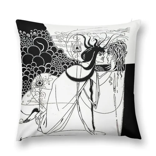 Art Nouveau Aubrey Beardsley Salome Throw 담요, 무거운 얇은 크리스마스 장식, 다목적 담요 