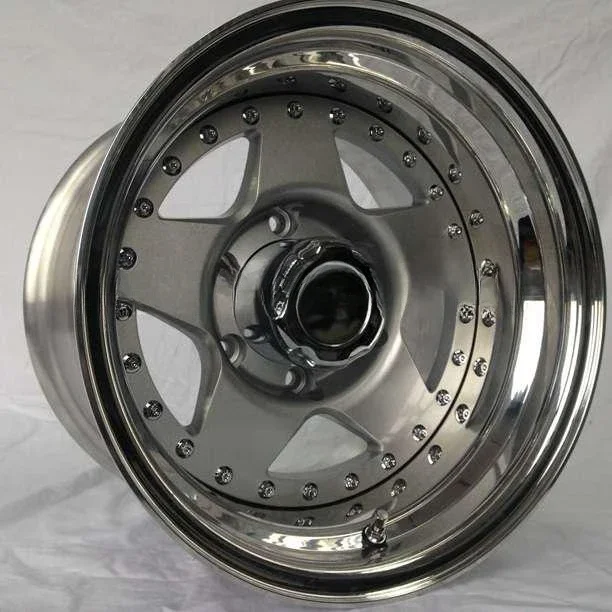 for Negative Offset Car Alloy Wheels 15X8.5 16X10 18 19Inch 5/6/8 Hole