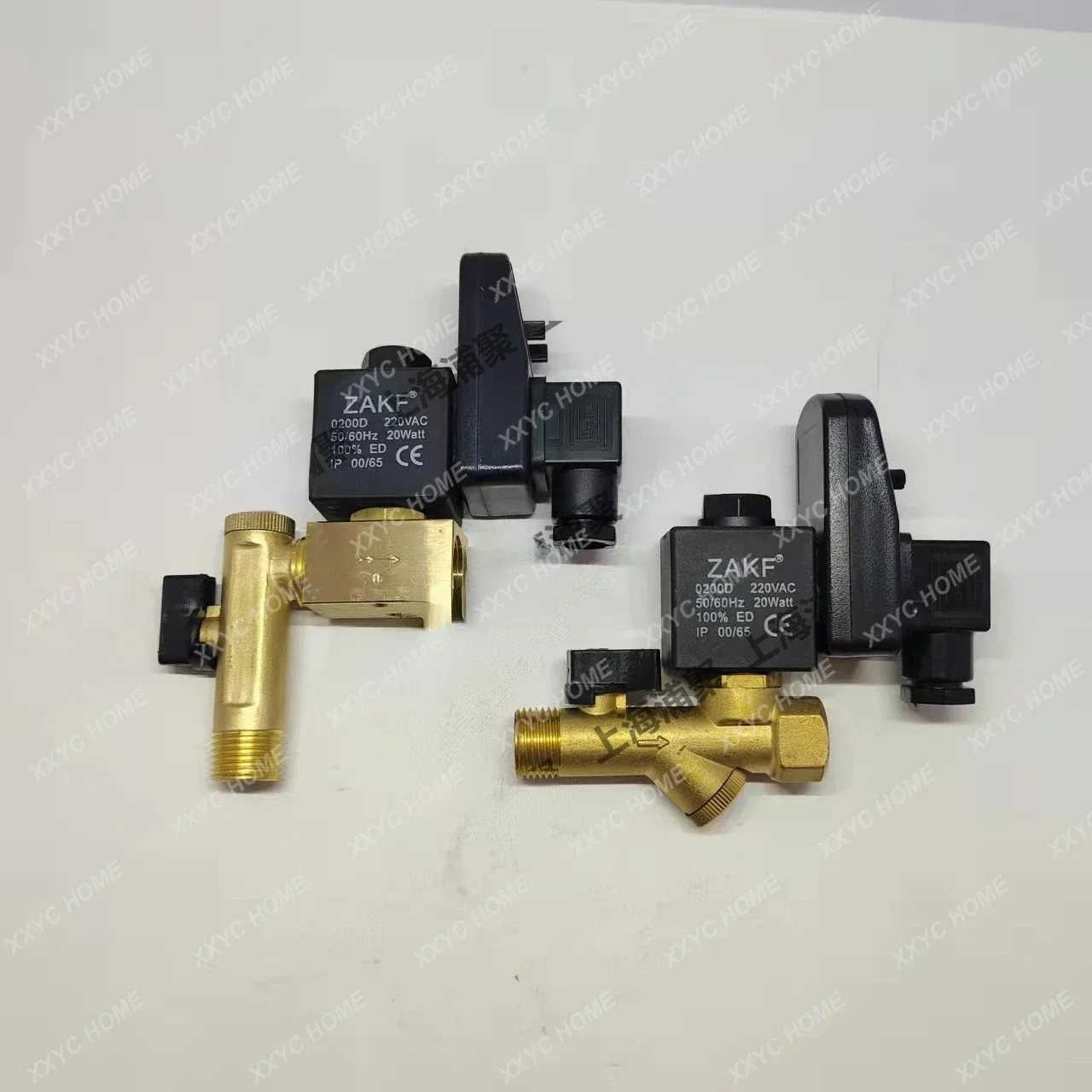 Electronic drainer automatic drain valve of air compressor air reservoir timing exhaust electric switch solenoid valve ZAKF