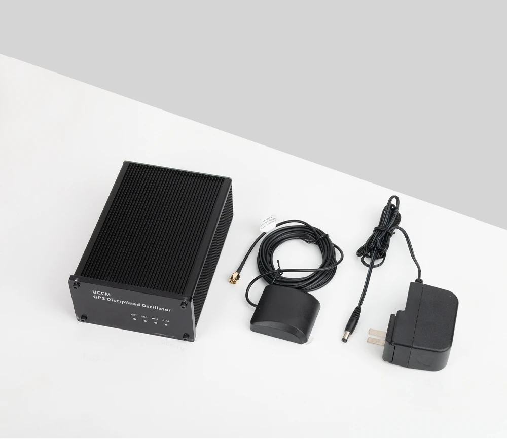 LHY Audio UCCM Global Position System Disciplined Oscillator 10 Trillion Hz Standard GPSDO With Power Adapter And Antenna