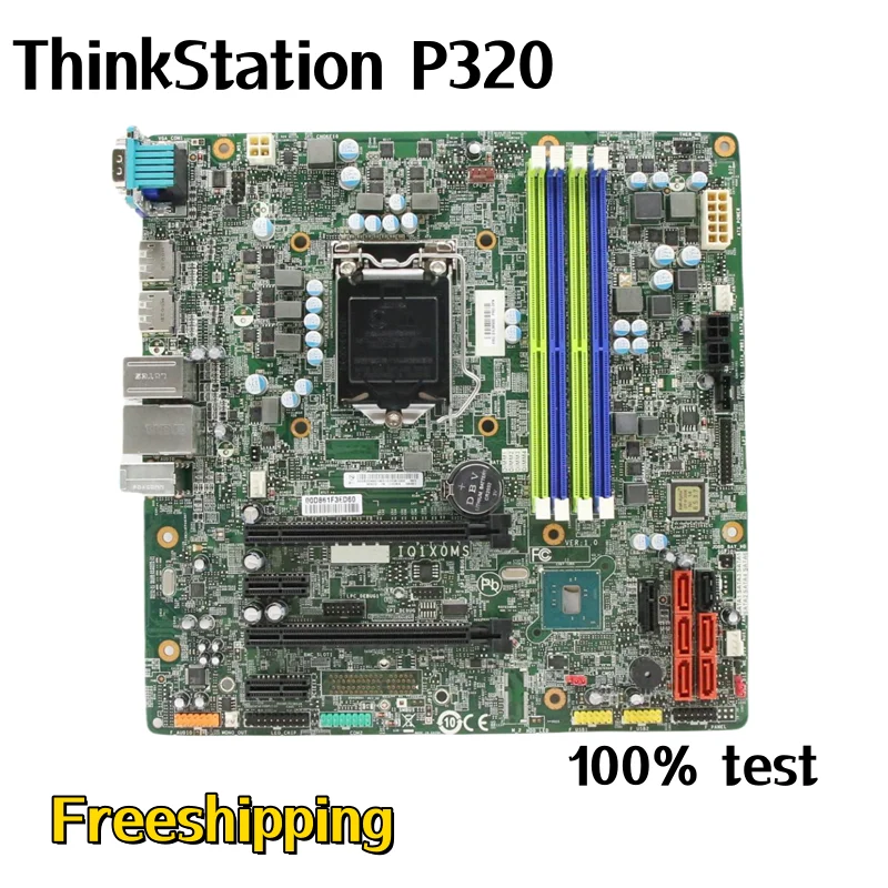 

Материнская плата IQ1X0MS для Lenovo ThinkStation P320 01LM900 DDR4, 100% протестированная, Полная работа