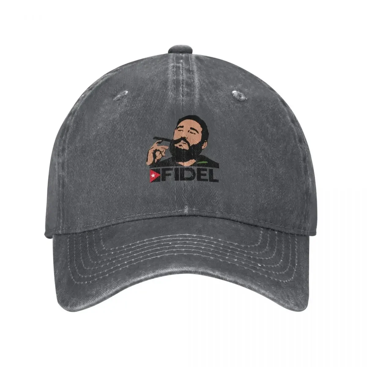 

FIDEL CASTRO (Color) Baseball Cap Fishing cap Kids Hat Women's Beach Visor Men's