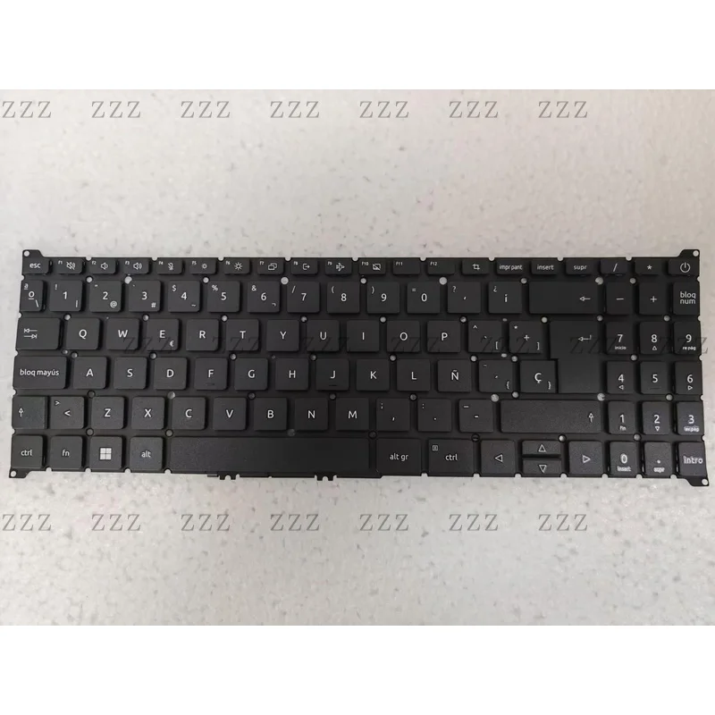 ZZ FOR ACER Aspire A315-59G A515-57 A515-57G N22C6 N22Q3 S50-54 A715-76 Sp Keyboard