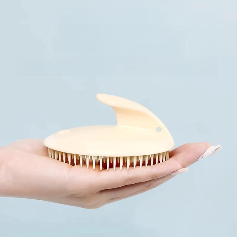 فرشاة غسيل الشعر ذات الأسنان الناعمة لتدليك فروة الرأس للبالغين، مشط تنظيف فرشاة الشعر #5