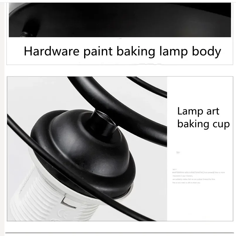 

Американский отель, скандинавский современный простой потолочный светильник для гостиной, спальни, светодиодная люстра для ресторана, кабинета, прохода, лампа