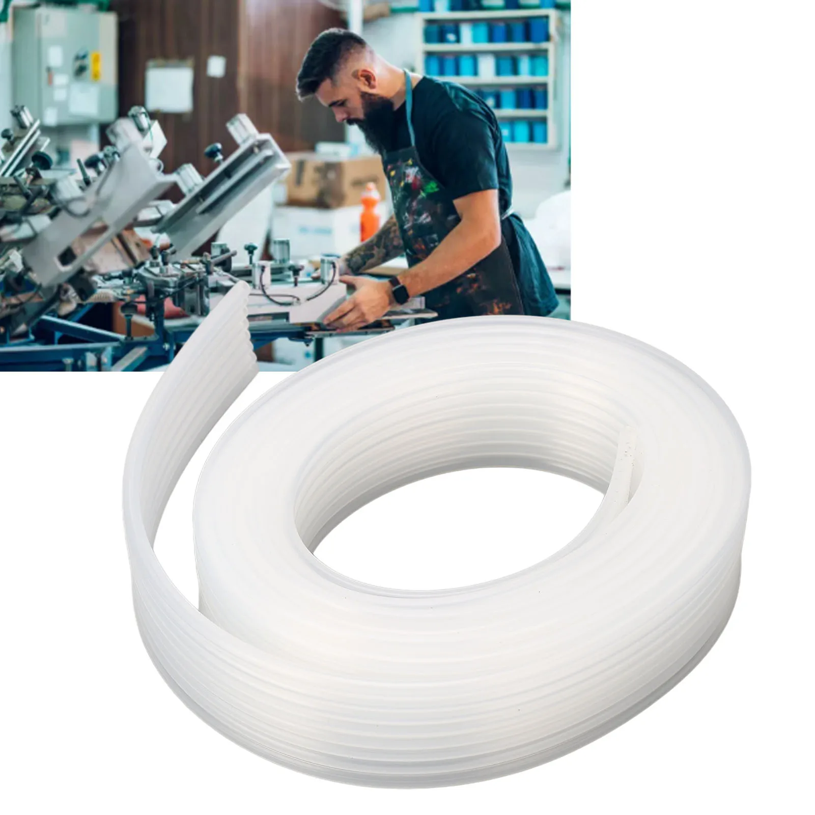 Cartucho de impresora UV de 8 filas, tubo de tinta Flexible, reemplazo de tubo de tinta translúcido de 1,5 m para tubo de tinta de impresora UV HP