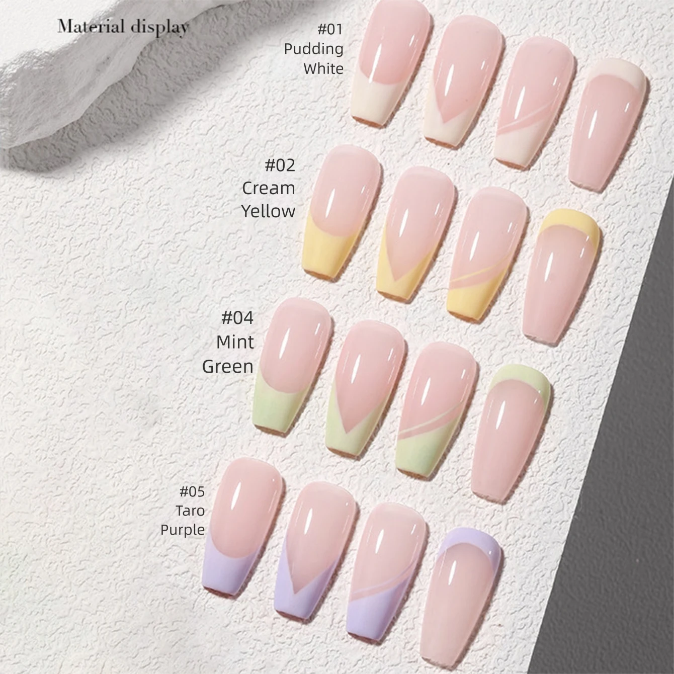 MN 2026 Nouveau Gel de Peinture Français pour Ongles, Gel Liner Auto-Nivelant pour Dessin et Contour, Usage Professionnel pour Salons de Manucure