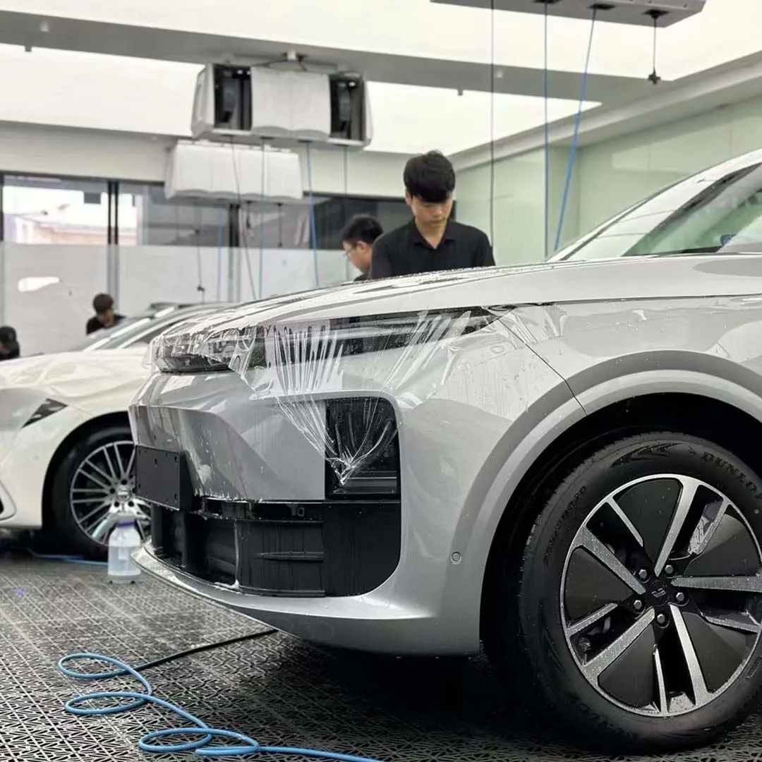 KPAL自己修復性、黄変防止、耐傷性マットブラックカーラッピングPPF